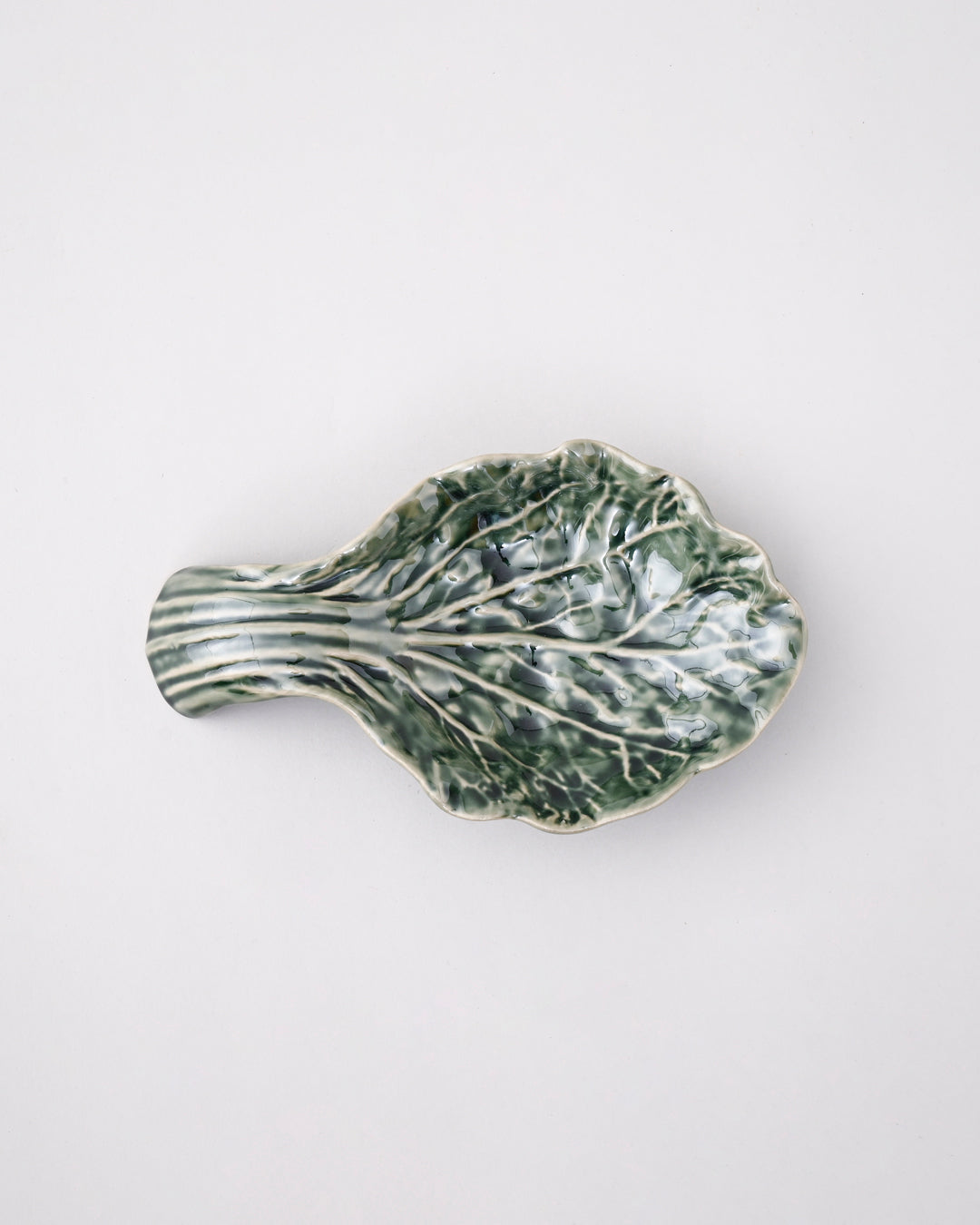 Leaf Harmony Ceramic Spoon Rest 