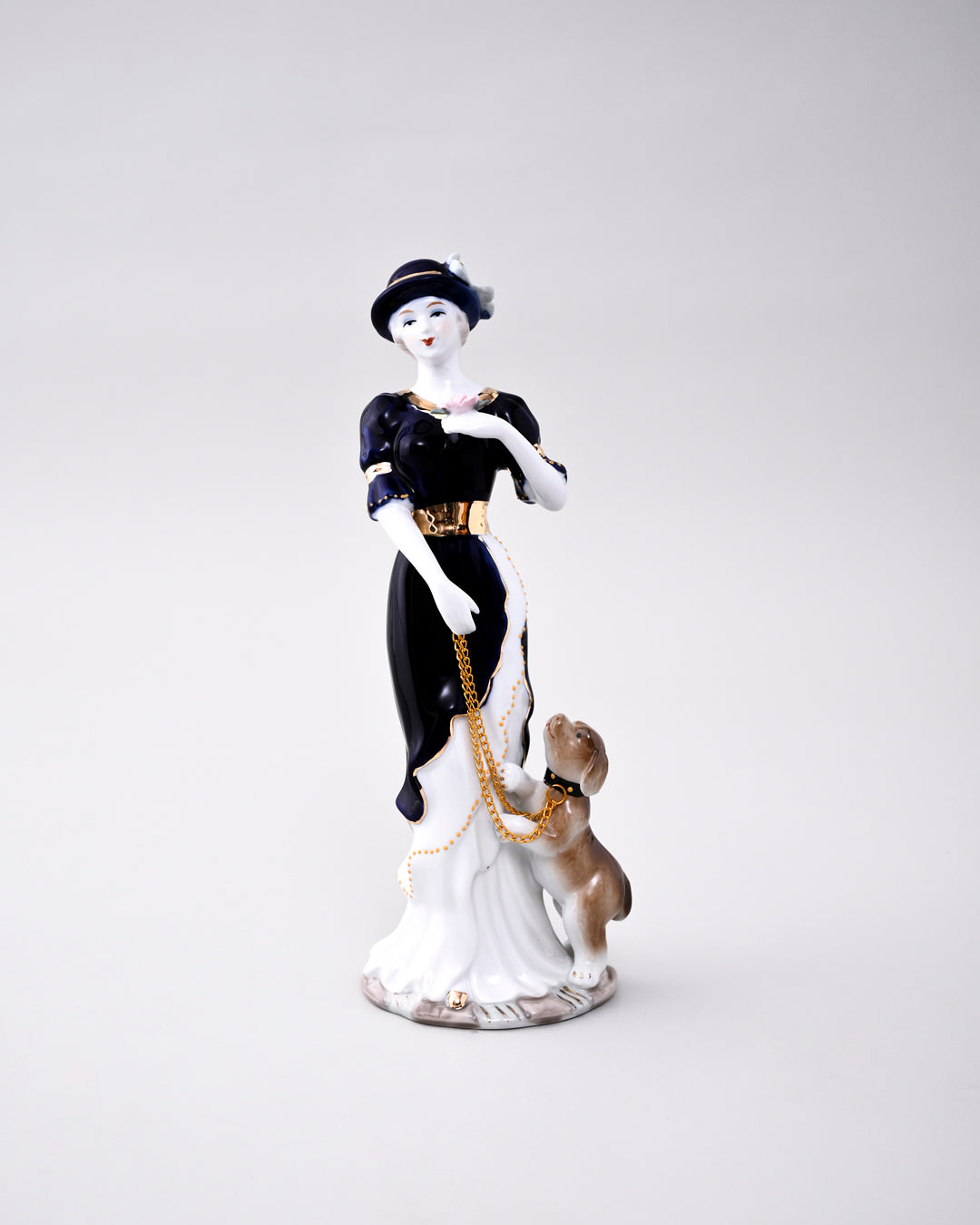Golden Stroll - Fine Porcelain Figurine 