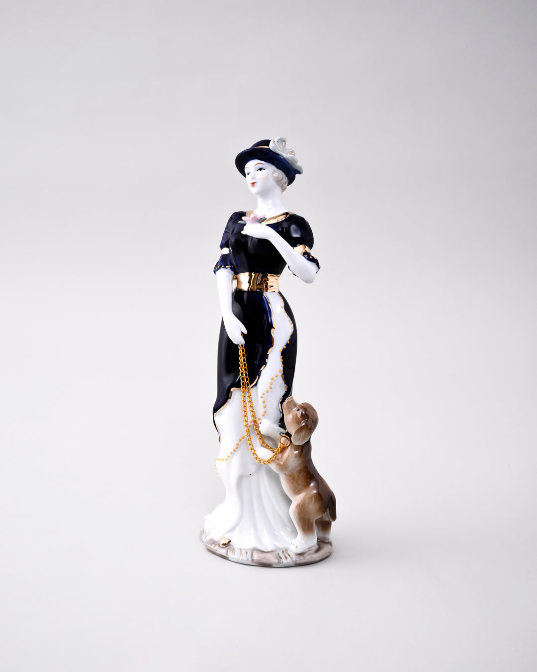Golden Stroll - Fine Porcelain Figurine 