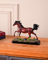 Majestic Running Horse Figurine 