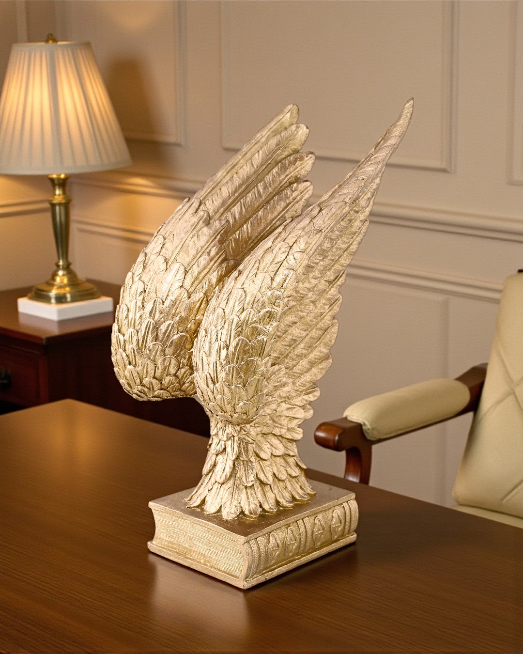 Golden Decorative Wings 