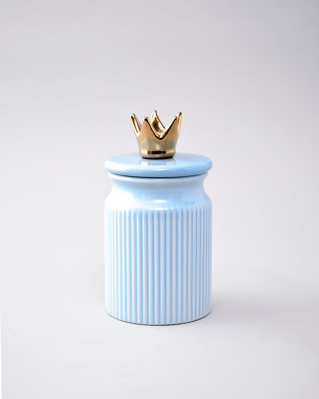 Royal Crown Storage Jar - Set Of 3 