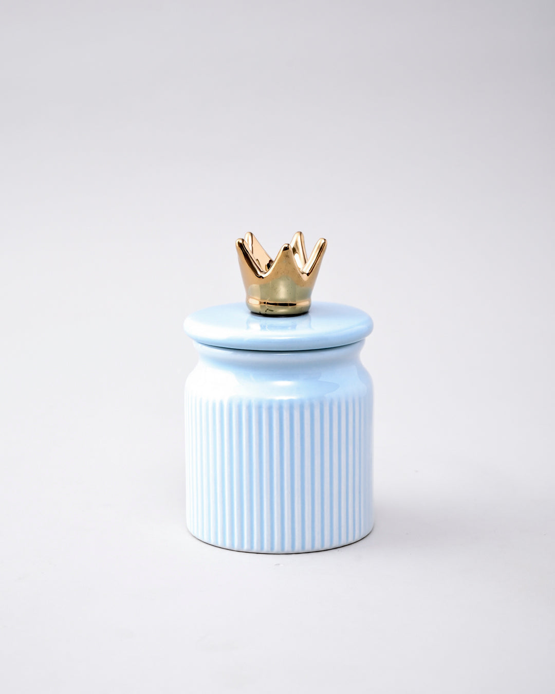 Royal Crown Storage Jar - Set Of 3 