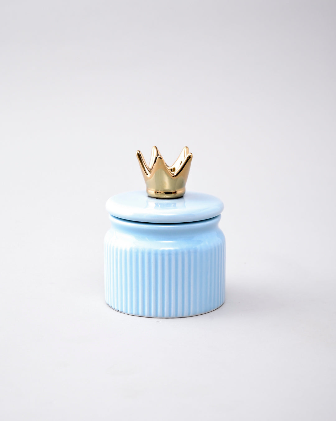 Royal Crown Storage Jar - Set Of 3 