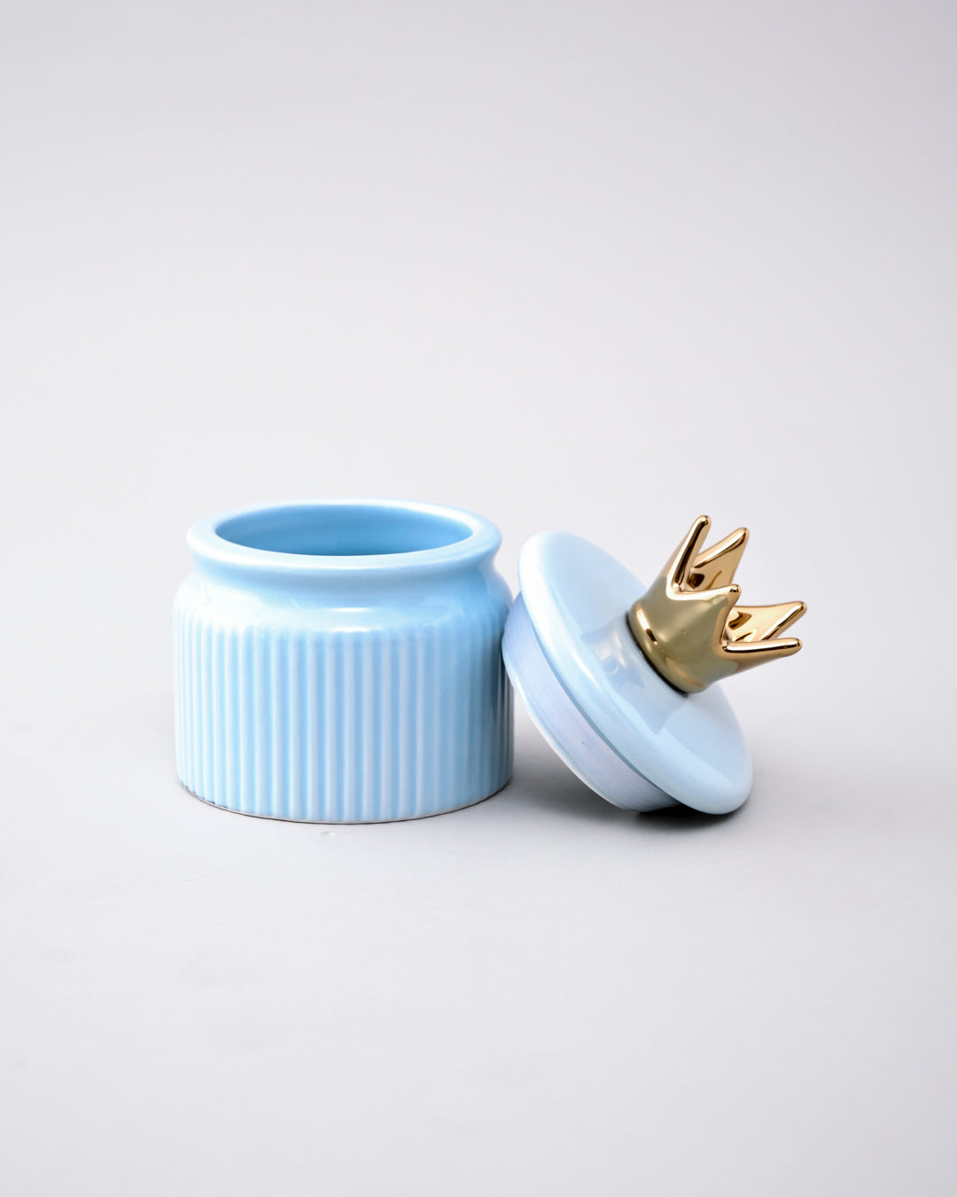 Royal Crown Storage Jar - Set Of 3 