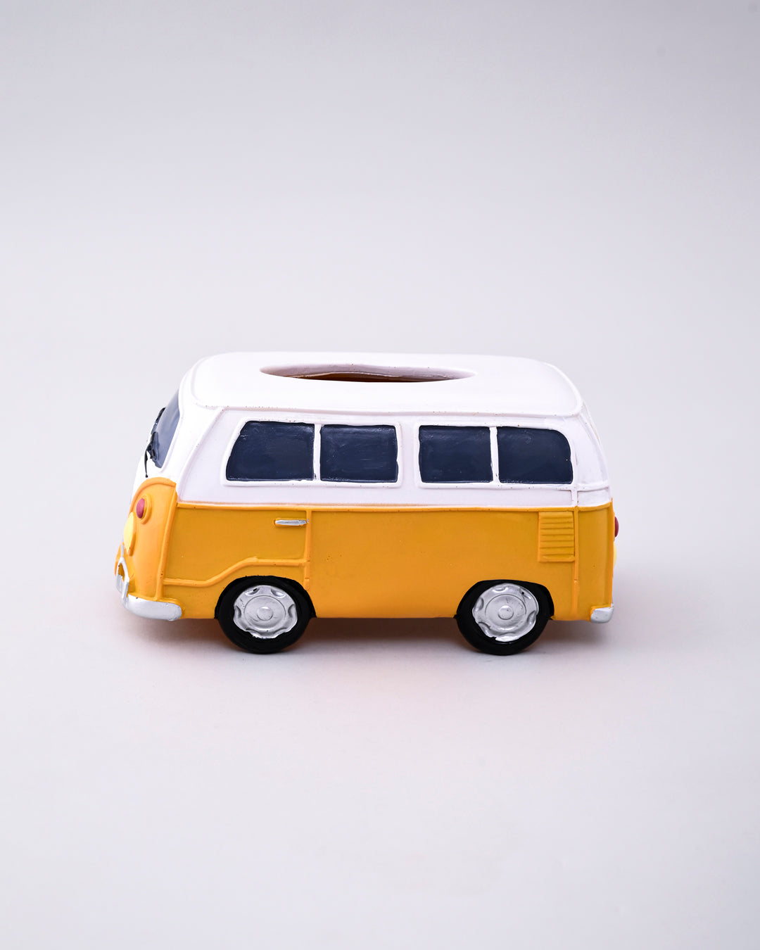 Iconic Volkswagen Bus Tissue Paper Holder - Yellow 