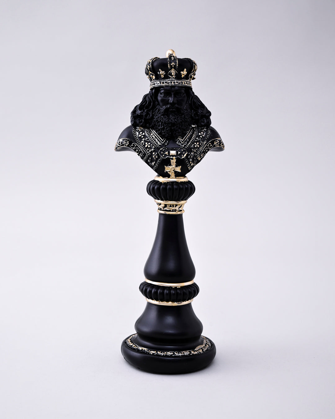 King Oversized Chess Piece - Black 