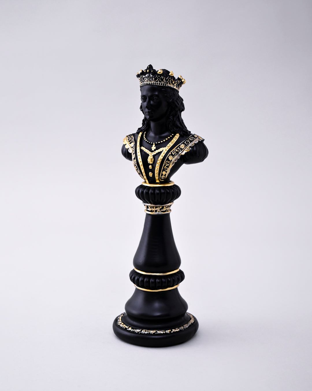 Queen Oversized Chess Piece - Black 