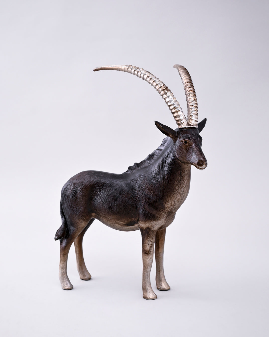 Majestic Antelope Family Decorative Figurine  - Set Of 3 