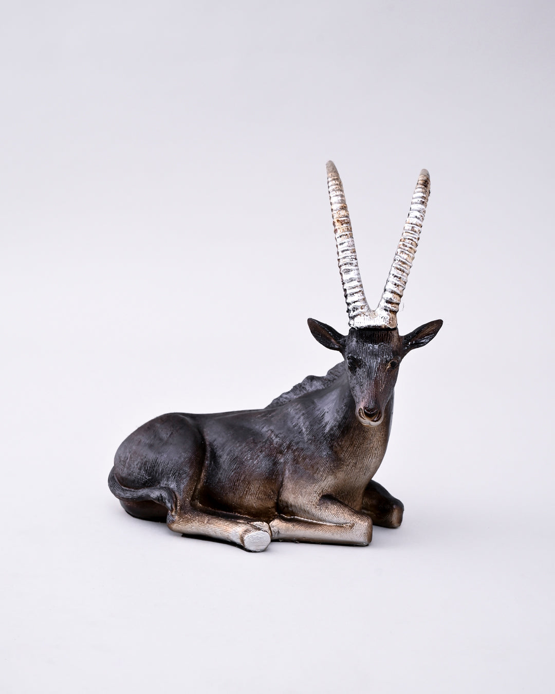 Majestic Antelope Family Decorative Figurine  - Set Of 3 