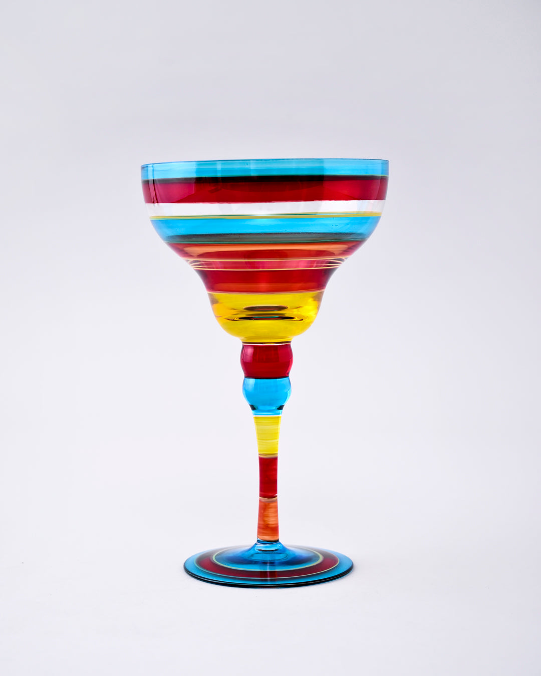 Hand-Painted Margarita Cocktail Glass - 250ml 