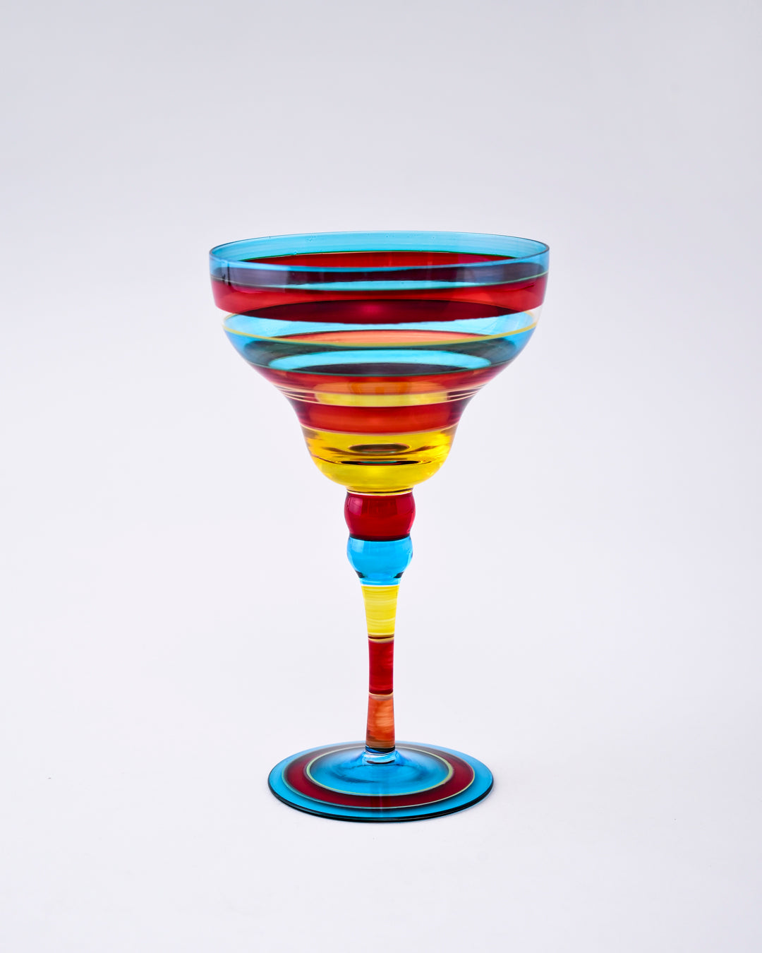 Hand-Painted Margarita Cocktail Glass - 250ml 
