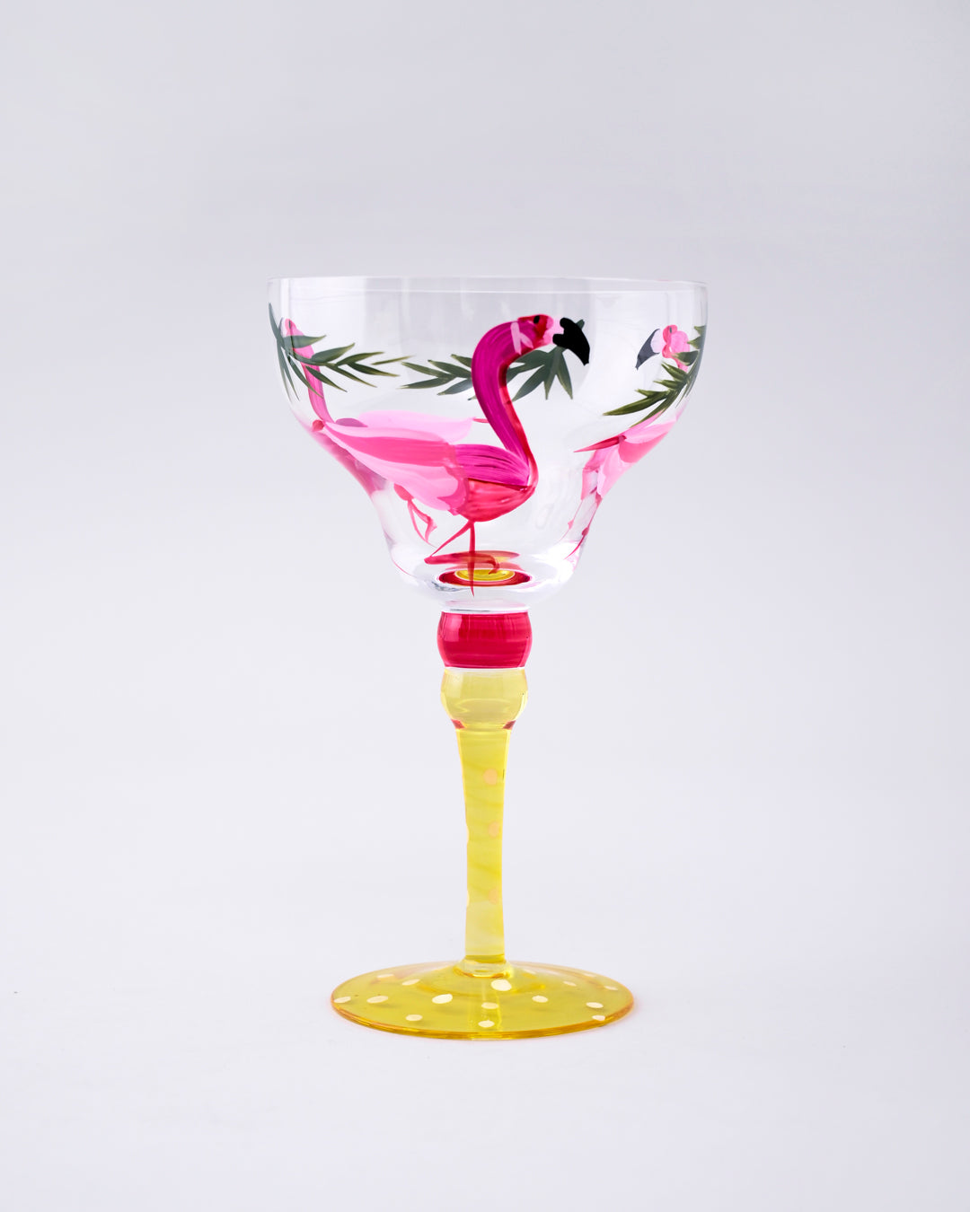 Hand-Painted Margarita Cocktail Glass - 250ml 