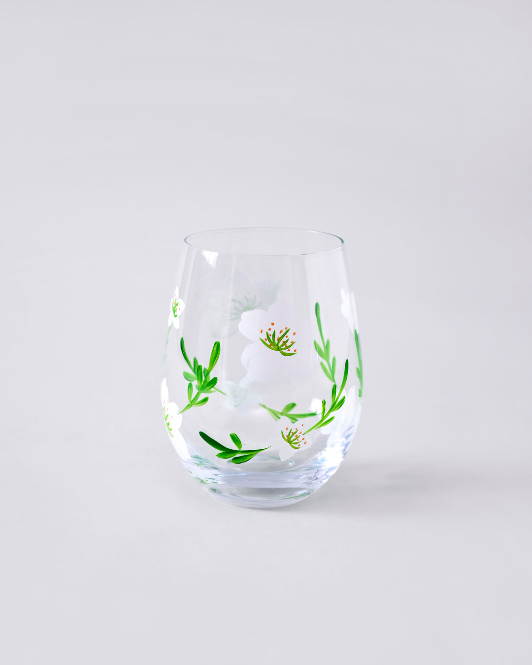 Blossom Serenity Drinking Glass - Set Of 6 