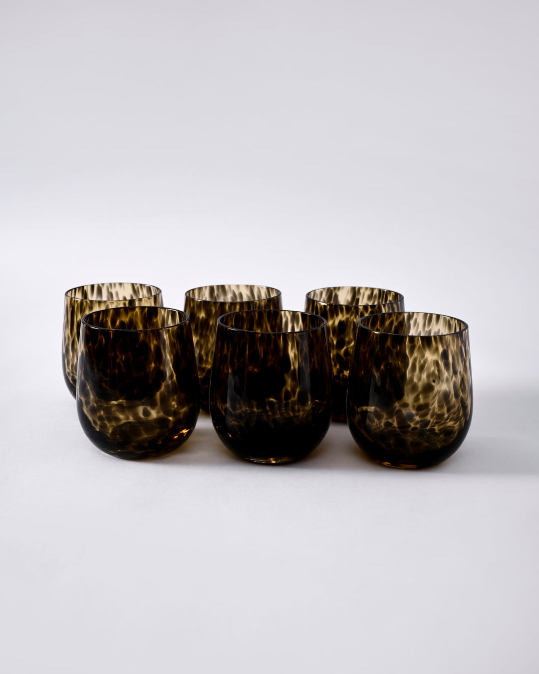 Golden Smoke Luxe Drinking glass - Set Of 6 