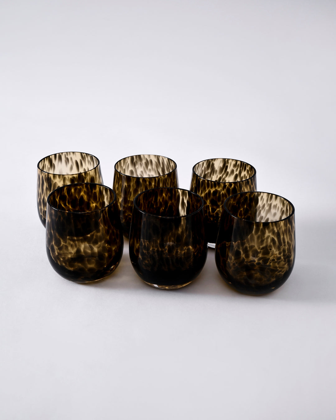 Golden Smoke Luxe Drinking glass - Set Of 6 