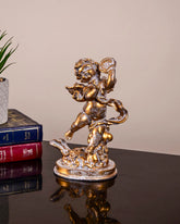 Angel Cherub Playing Tambourine 