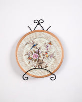 Birdsong Blossom Decorative Wall Plate With Stand - 13" 