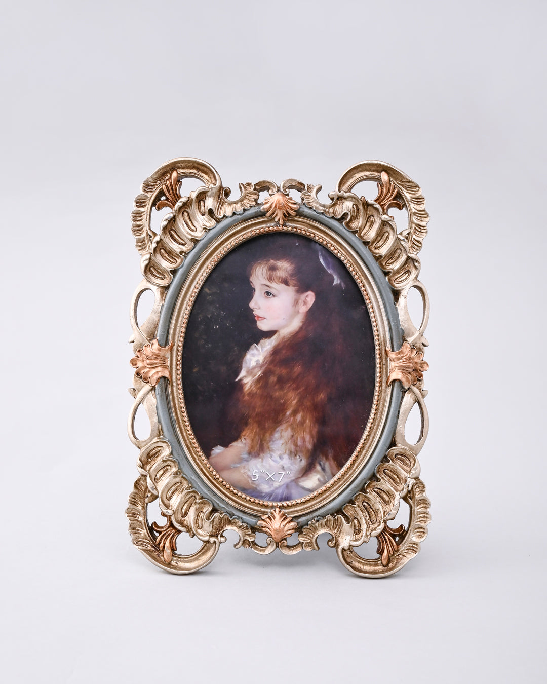Baroque Royal Oval Photo Frame 