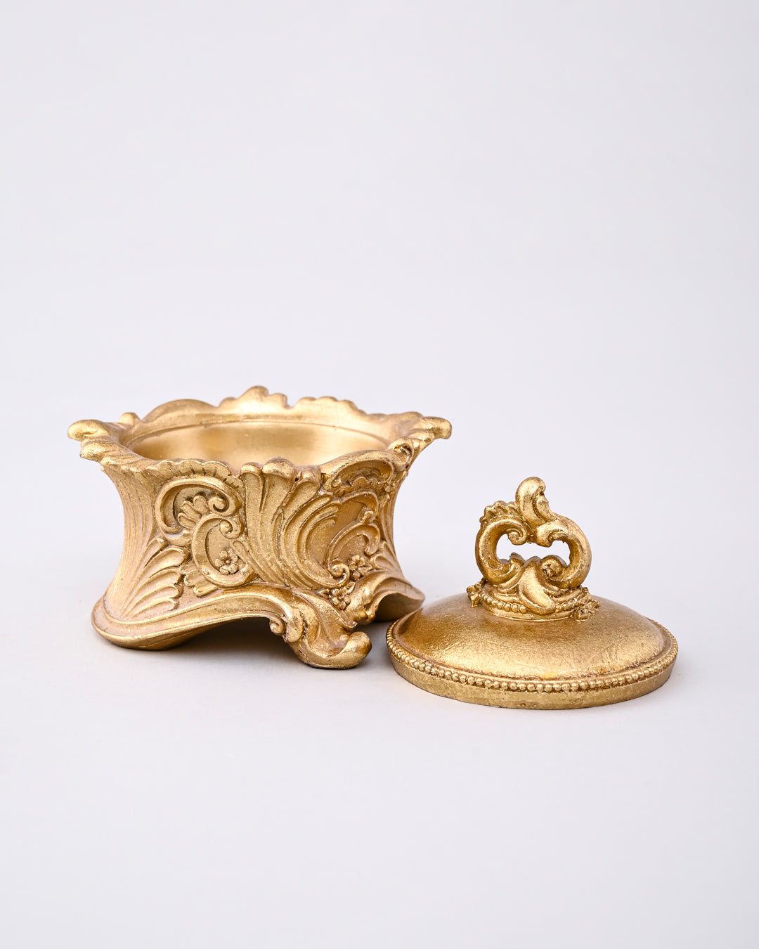 Royal Antique Gold Jewelry Organisers 