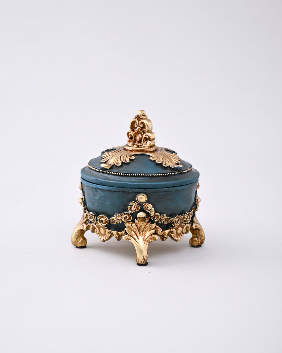 Royal Midnight Blue Decoratve Storage Box 