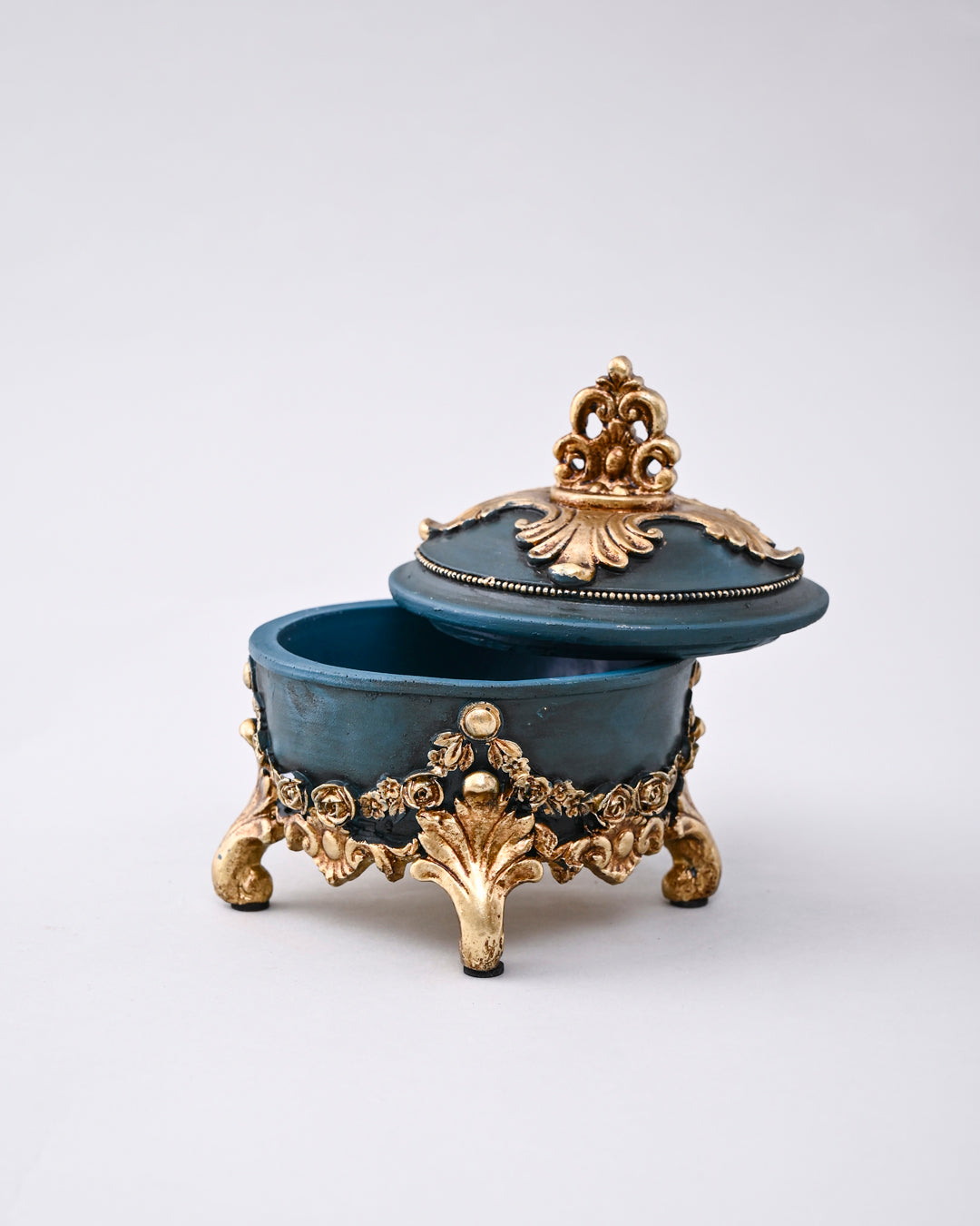 Royal Midnight Blue Decoratve Storage Box 