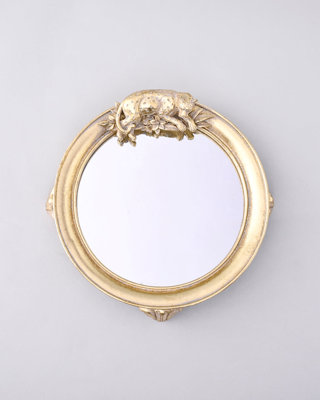 Leopard Glass Vanity Tray 