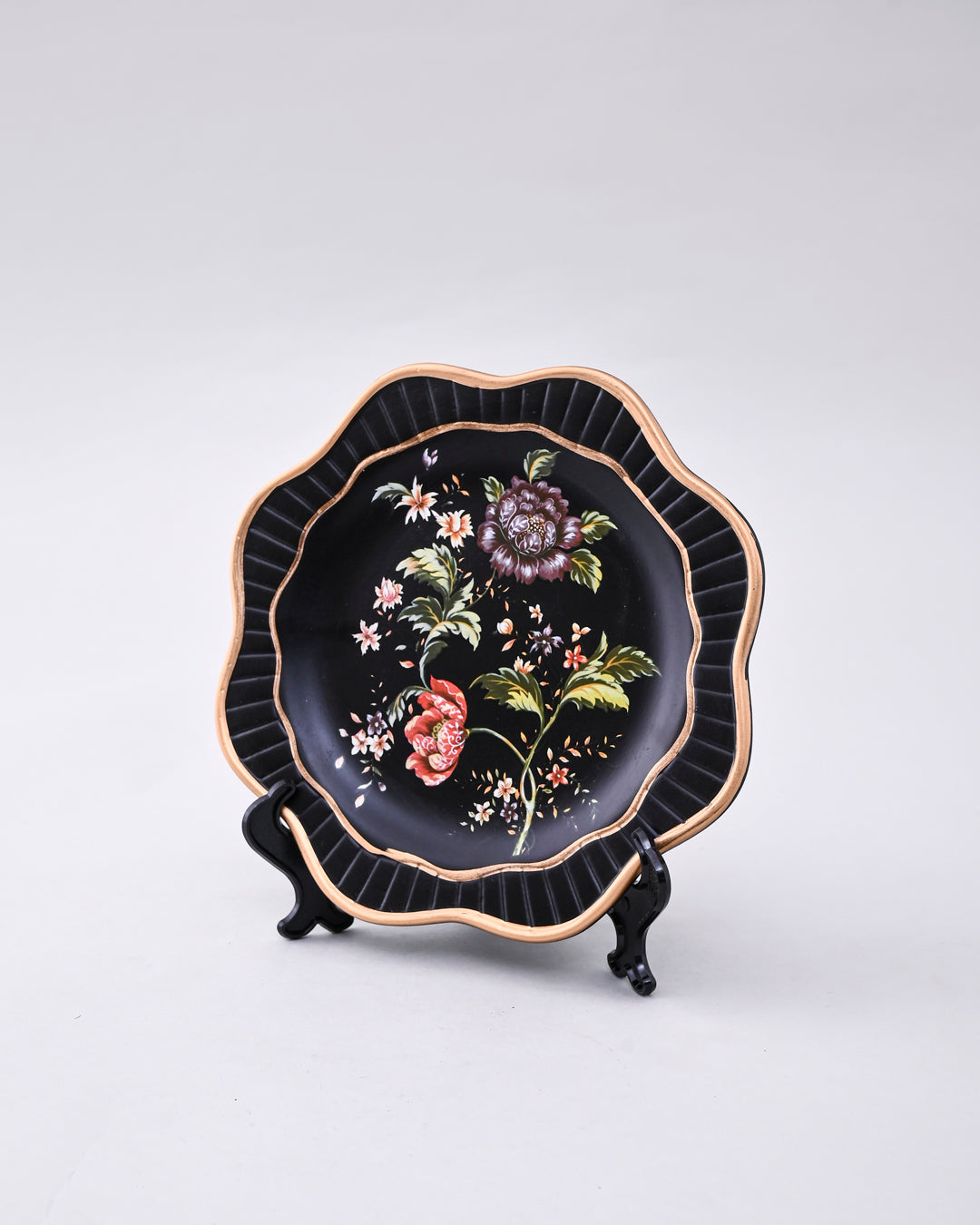 Exquisite Decorative Vase & Plate - Set of 3 