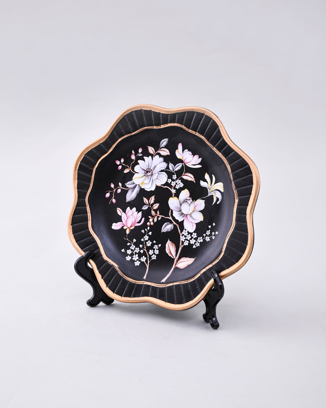 Exquisite Decorative Vase & Plate - Set of 3 