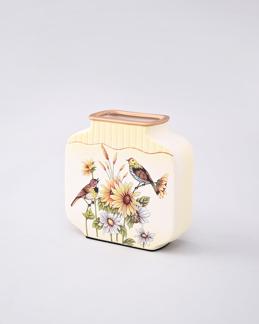 Meadow Song Vase & Decorative Plate - Set Of 3 