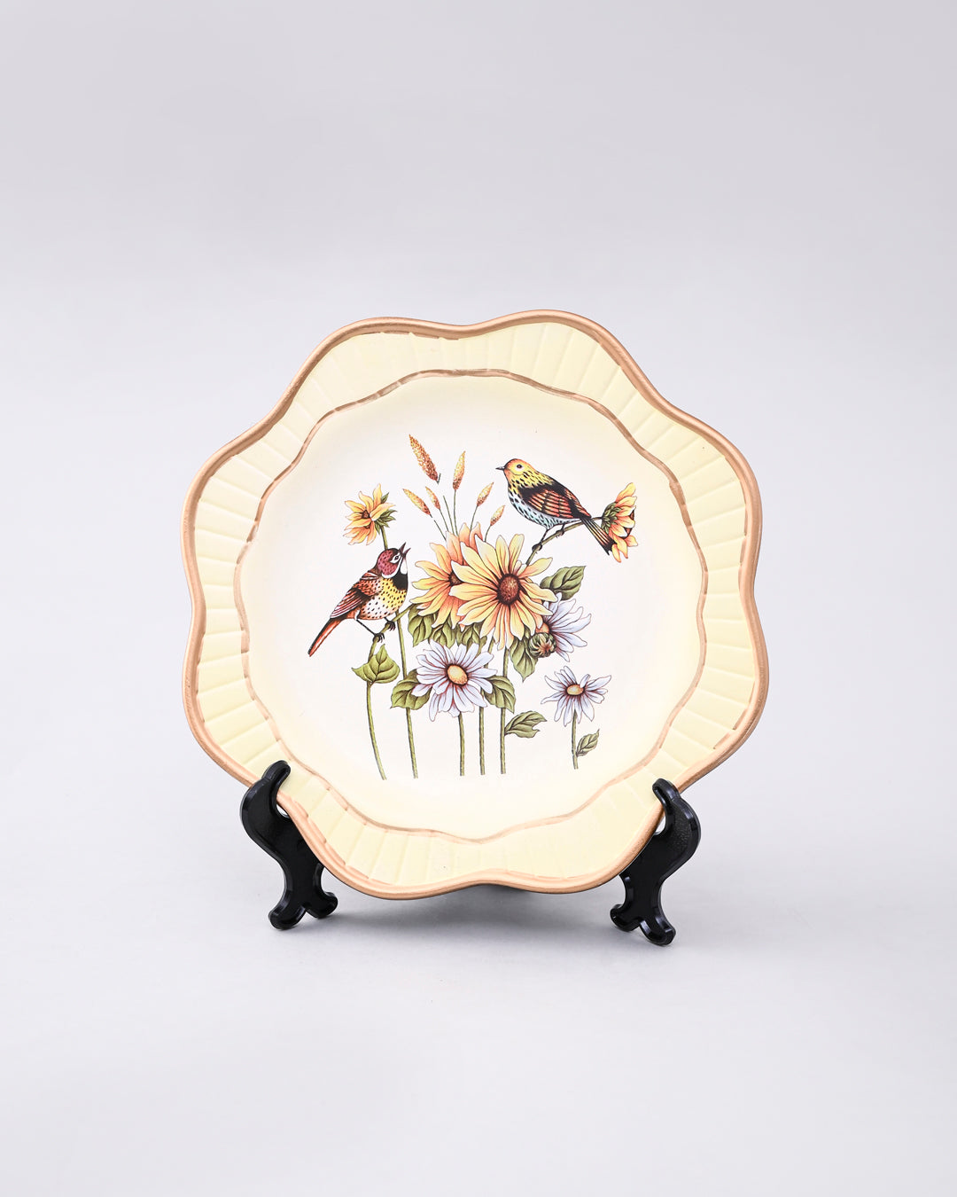 Meadow Song Vase & Decorative Plate - Set Of 3 