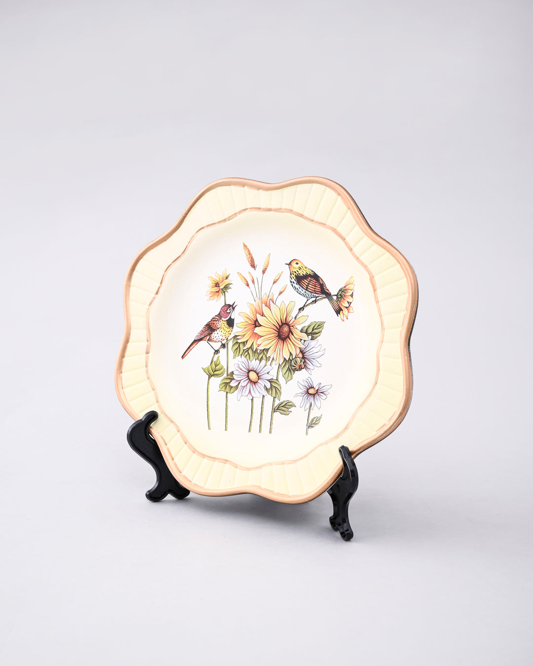 Meadow Song Vase & Decorative Plate - Set Of 3 
