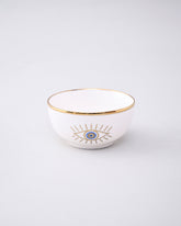 Guardian Evil Eye Ceramic Katori - Set Of 2 