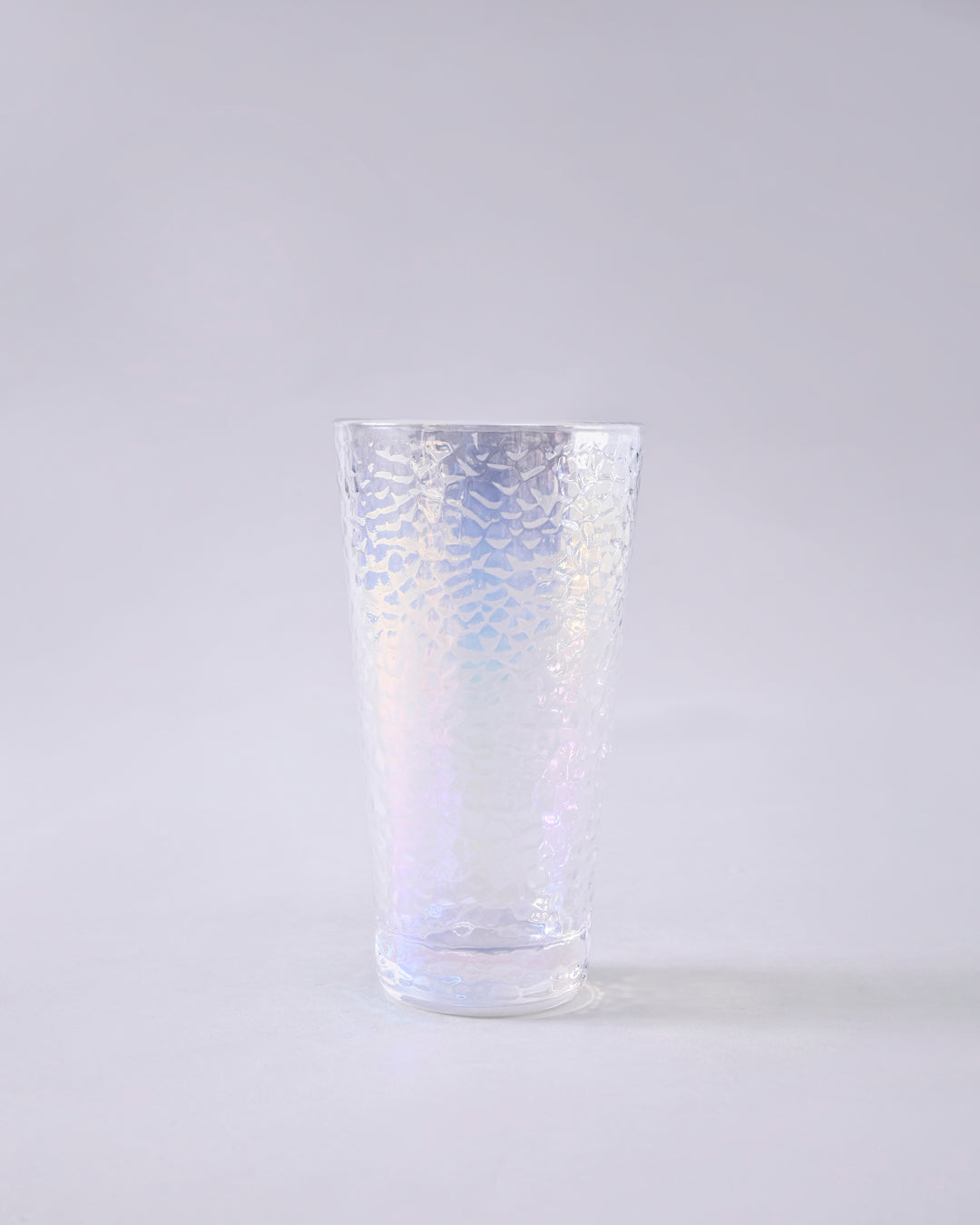 Hammered Texture Glass Tumbler - Set Of 4 