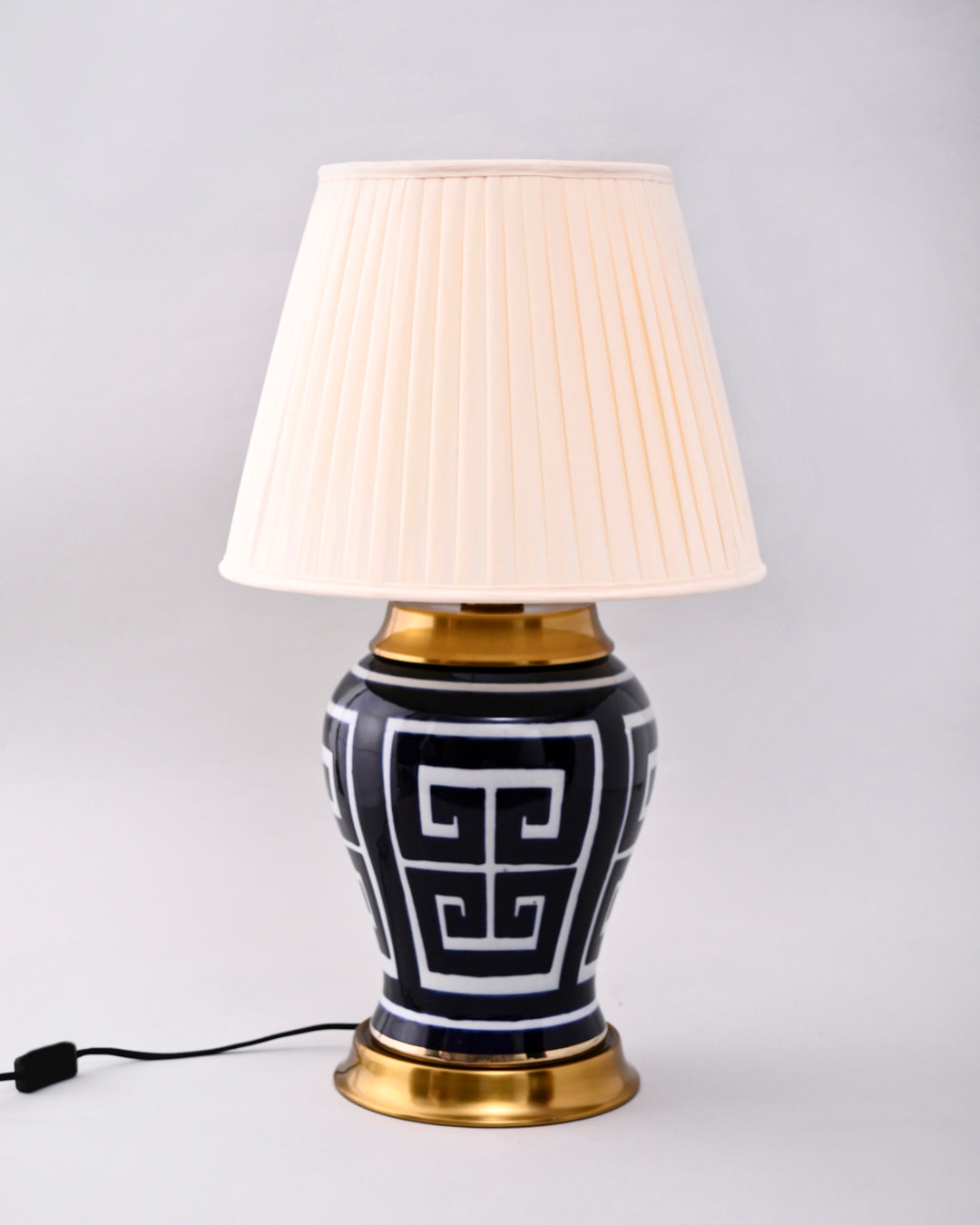 Athena Grecian Pattern Table Lamp 