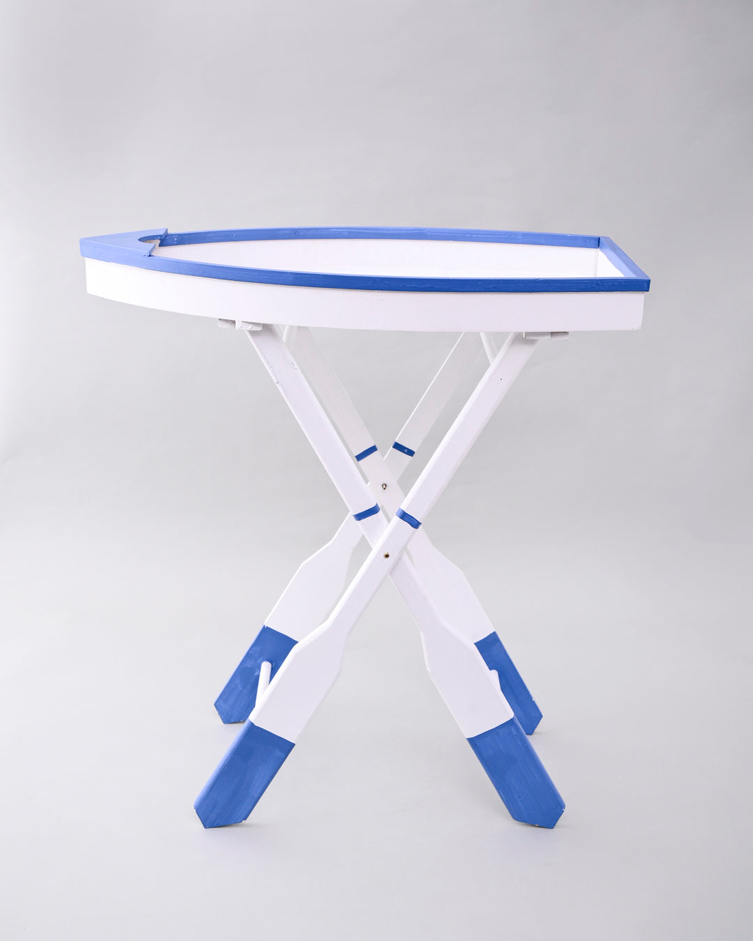 Nautical Accent Folding Side Table 