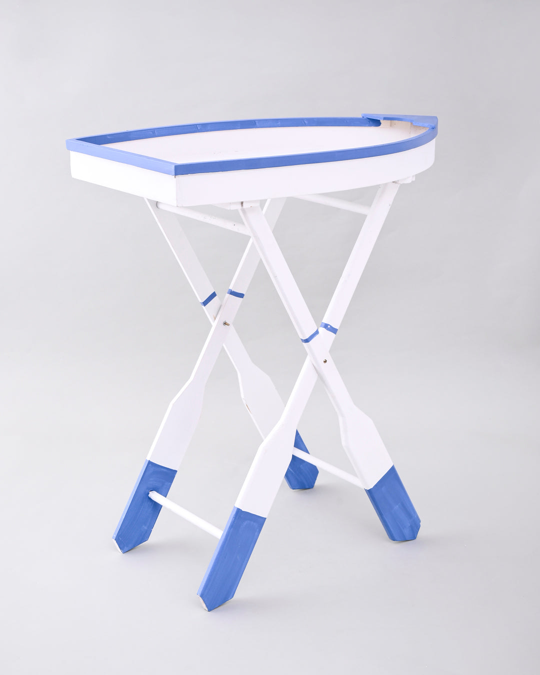 Nautical Accent Folding Side Table 