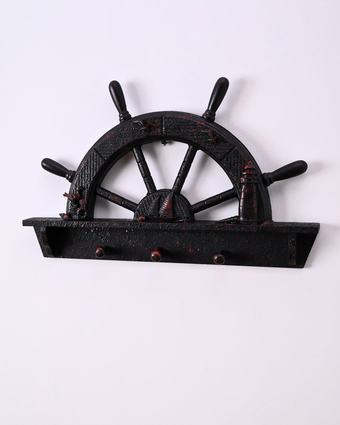 Captain's Wheel Key Holder 