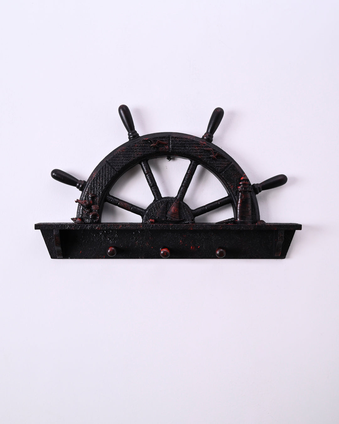 Captain's Wheel Key Holder 