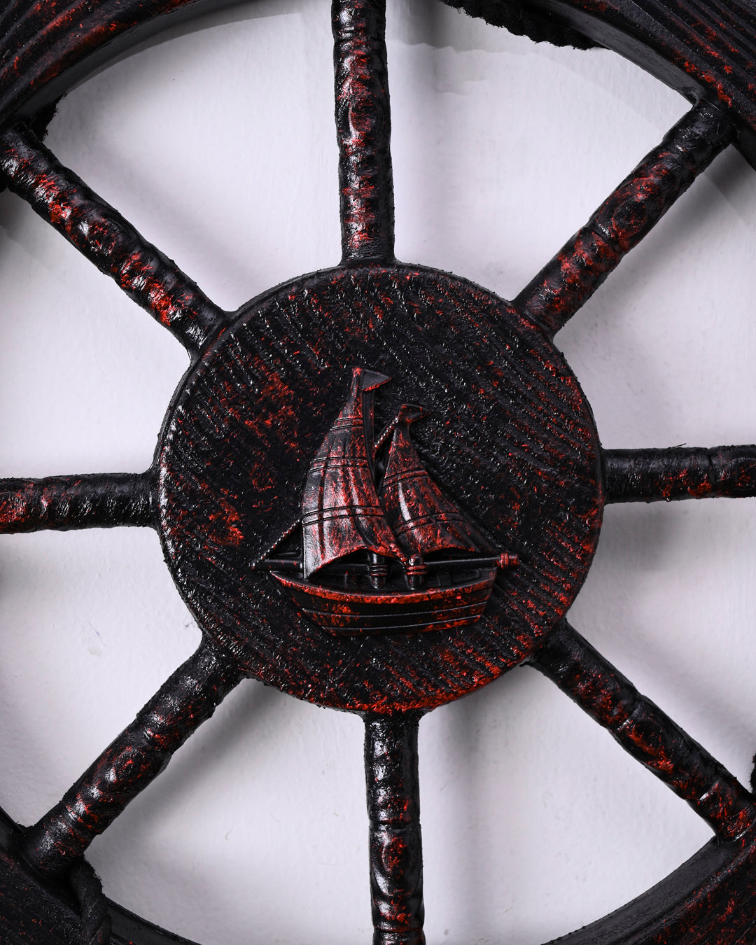 Captain's Wheel Wall Accent 