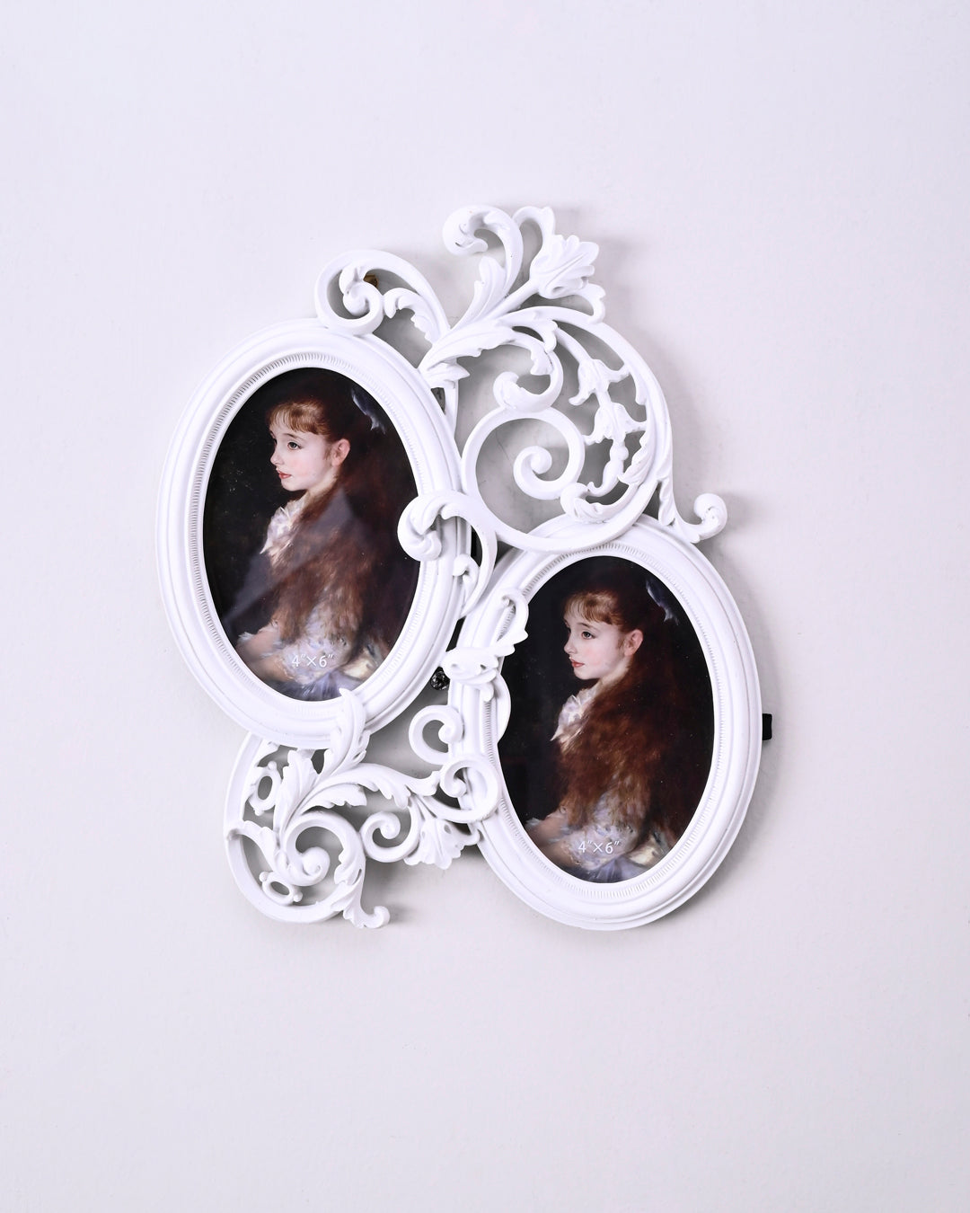 Dual Oval Vintage Photo Frame 