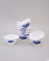 Royal Blue Blossom Bone China Katori 