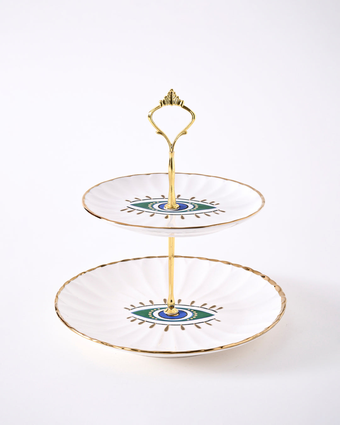 Guardian Evil Eye 2-Tier Cake Stand 