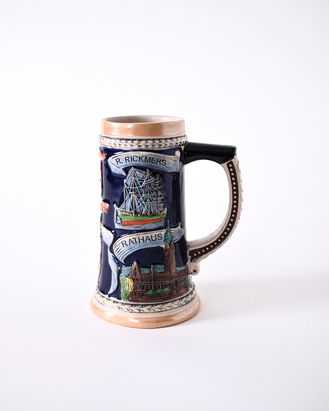 Rathaus Germany Vintage Stein Beer Mug 