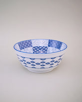 Midnight Mosaic Ceramic Serving Bowl 