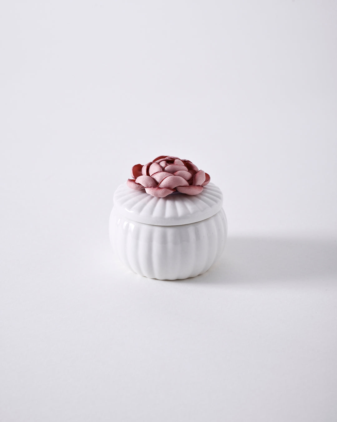 Pink Blossom Trinket Keeper - Set Of 2 