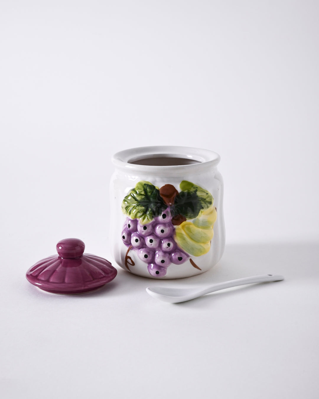 Graceful Grapes Condiment Server - Set Of 3 