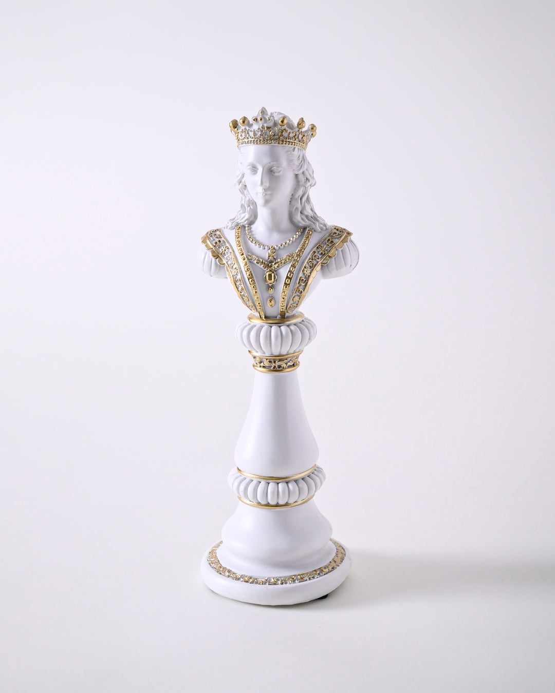 Queen Oversized Chess Piece - White 