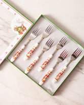 Merry Christmas' Fruit Prongs - Set of 6 