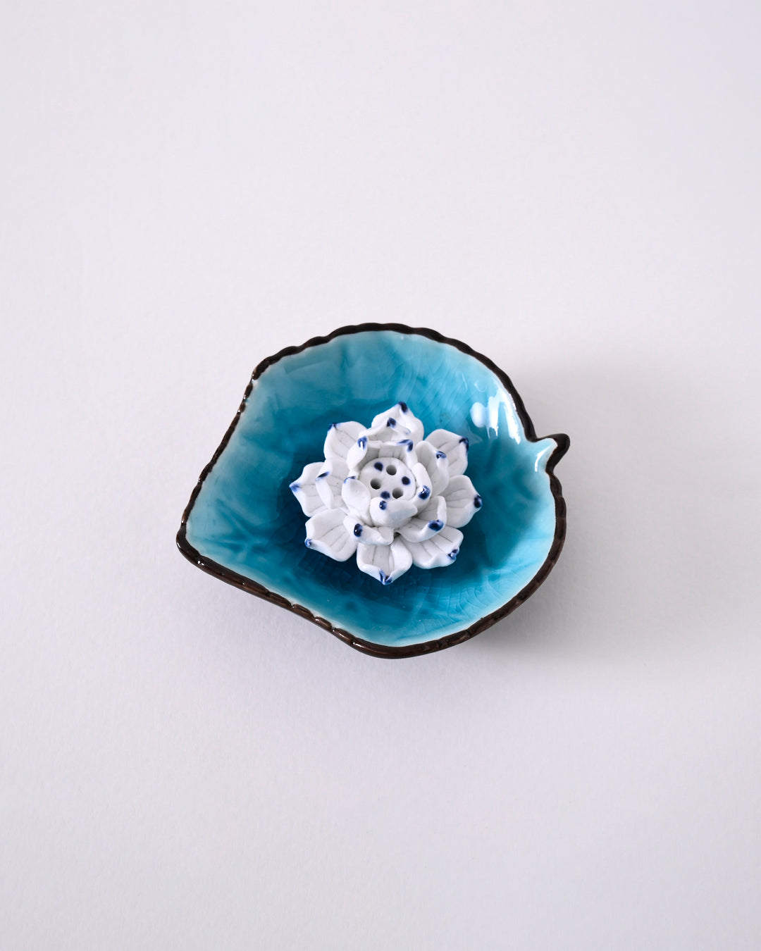 Serenity Lotus Petal Incense Holder 